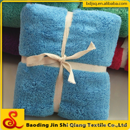 Microfiber Coral Fleece Towel Bathroom Towel Set Made In China
